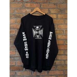 Black Label Society Doom Crew Inc Long Sleeve Shirt 2006 Delta Black L